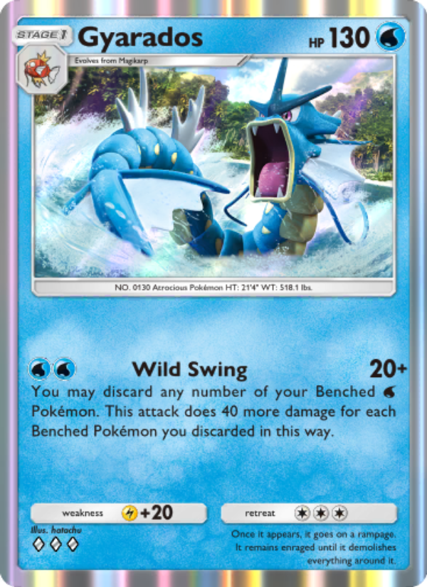 Gyarados 045/241 — Wisdom of Sea and Sky (English Pokémon TCG card)