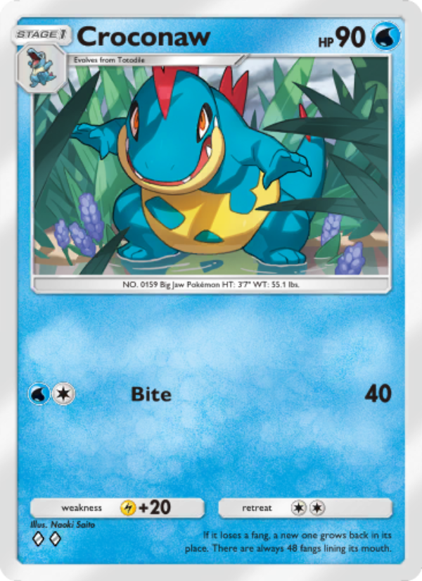 Croconaw 047/241 — Wisdom of Sea and Sky (English Pokémon TCG card)