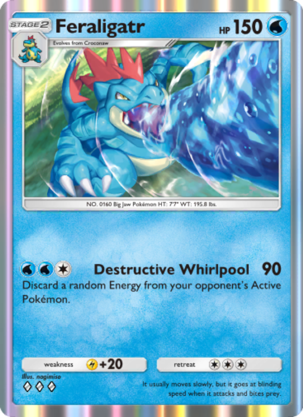 Feraligatr 048/241 — Wisdom of Sea and Sky (English Pokémon TCG card)