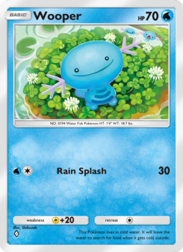 Wooper 051/241 — Wisdom of Sea and Sky (English Pokémon TCG card)