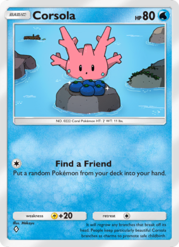 Corsola 054/241 — Wisdom of Sea and Sky (English Pokémon TCG card)