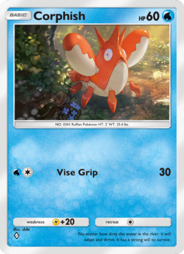 Corphish 060/241 — Wisdom of Sea and Sky (English Pokémon TCG card)