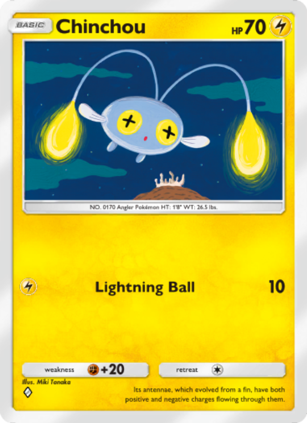 Chinchou 064/241 — Wisdom of Sea and Sky (English Pokémon TCG card)
