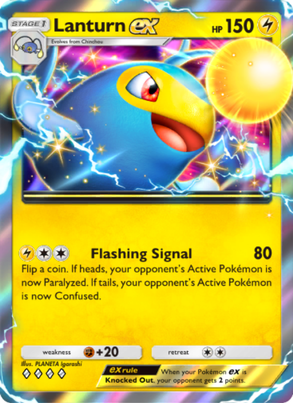Lanturn ex 065/241 — Wisdom of Sea and Sky (English Pokémon TCG card)