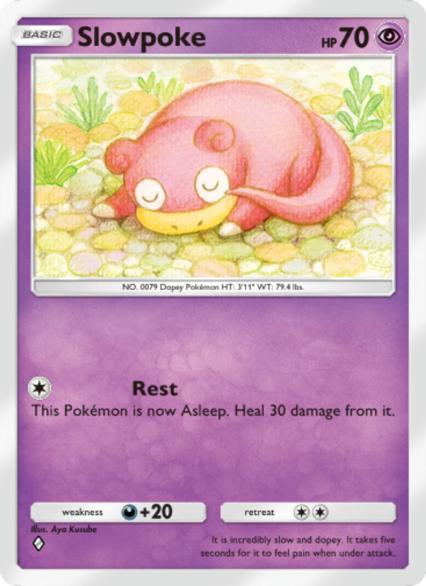 Slowpoke 073/241 — Wisdom of Sea and Sky (English Pokémon TCG card)