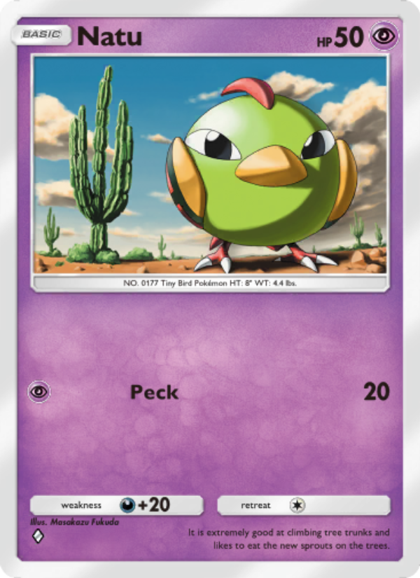Natu 081/241 — Wisdom of Sea and Sky (English Pokémon TCG card)