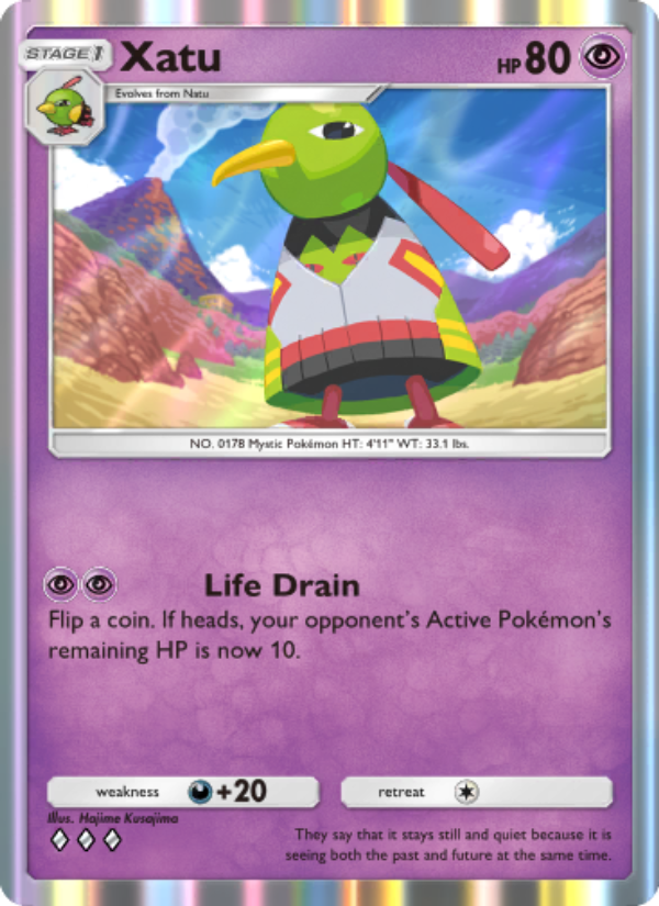 Xatu 082/241 — Wisdom of Sea and Sky (English Pokémon TCG card)