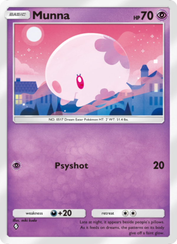 Munna 090/241 — Wisdom of Sea and Sky (English Pokémon TCG card)