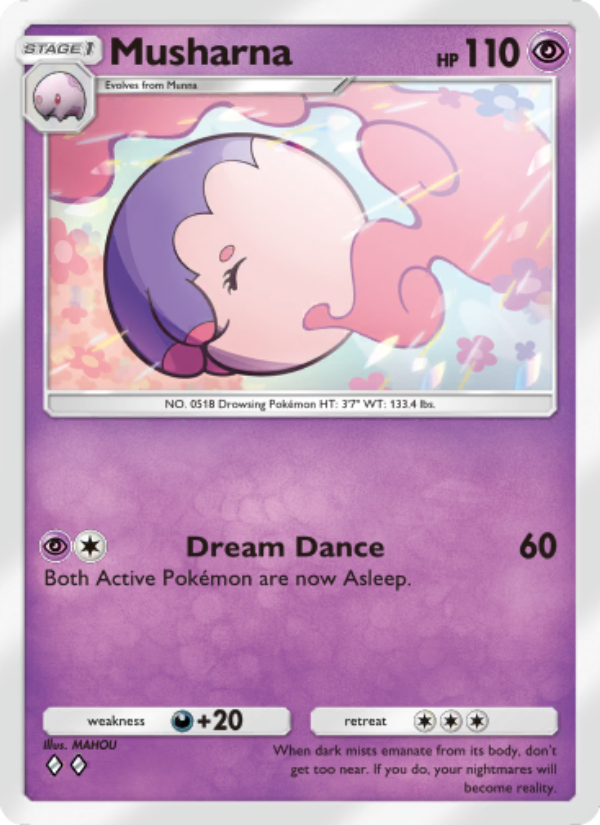 Musharna 091/241 — Wisdom of Sea and Sky (English Pokémon TCG card)