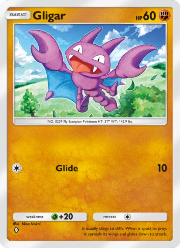 Gligar 094/241 — Wisdom of Sea and Sky (English Pokémon TCG card)