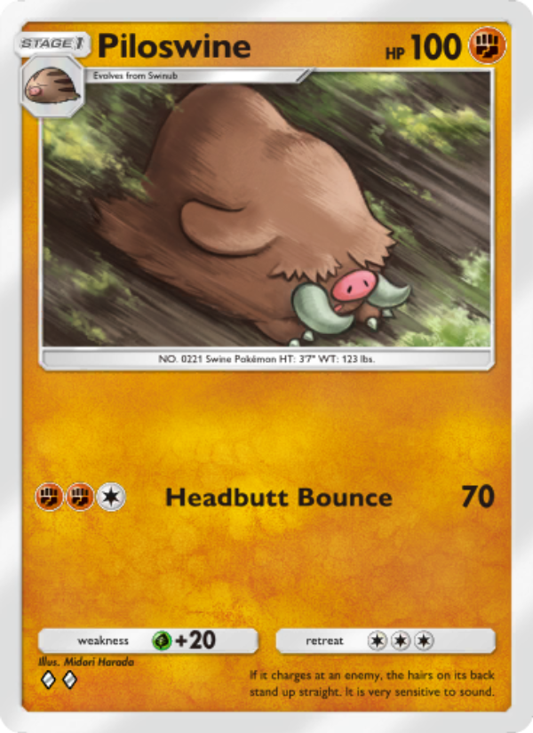 Piloswine 097/241 — Wisdom of Sea and Sky (English Pokémon TCG card)