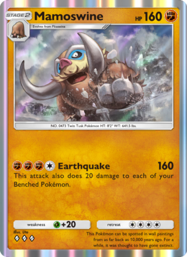 Mamoswine 098/241 — Wisdom of Sea and Sky (English Pokémon TCG card)