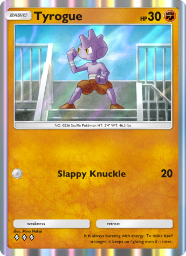 Tyrogue 101/241 — Wisdom of Sea and Sky (English Pokémon TCG card)