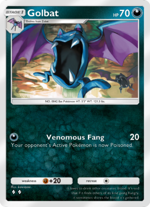Golbat 108/241 — Wisdom of Sea and Sky (English Pokémon TCG card)