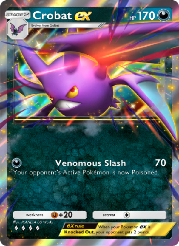 Crobat ex 109/241 — Wisdom of Sea and Sky (English Pokémon TCG card)