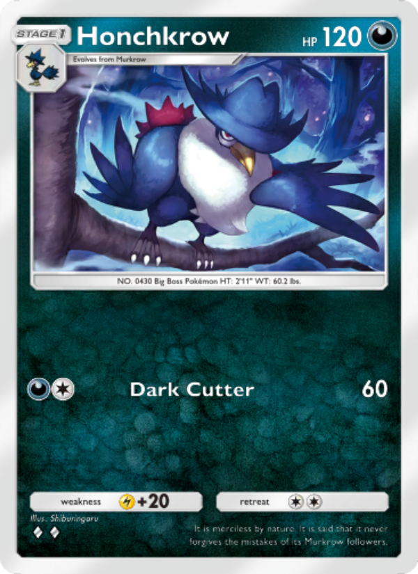 Honchkrow 114/241 — Wisdom of Sea and Sky (English Pokémon TCG card)