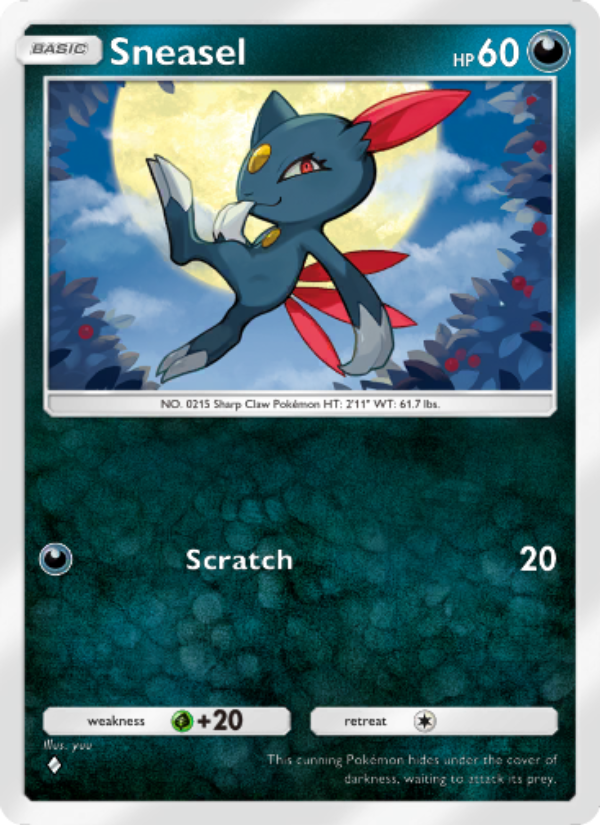 Sneasel 115/241 — Wisdom of Sea and Sky (English Pokémon TCG card)