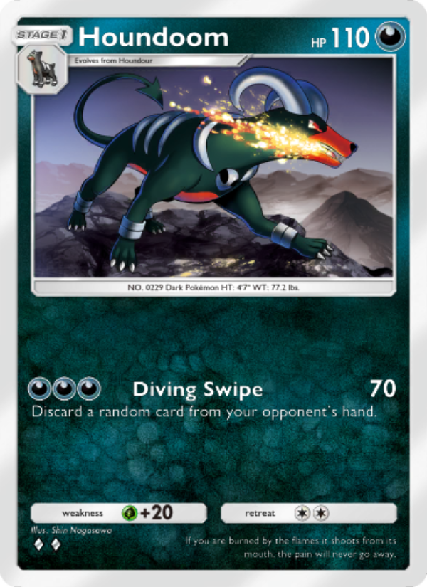 Houndoom 118/241 — Wisdom of Sea and Sky (English Pokémon TCG card)