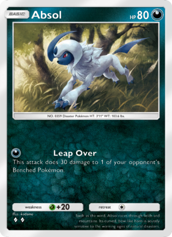 Absol 120/241 — Wisdom of Sea and Sky (English Pokémon TCG card)