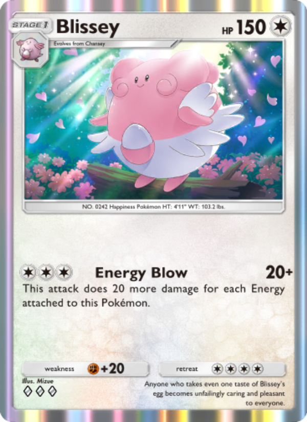 Blissey 132/241 — Wisdom of Sea and Sky (English Pokémon TCG card)