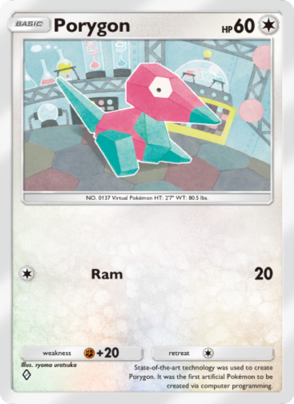 Porygon 135/241 — Wisdom of Sea and Sky (English Pokémon TCG card)