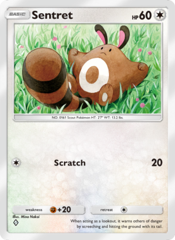 Sentret 138/241 — Wisdom of Sea and Sky (English Pokémon TCG card)