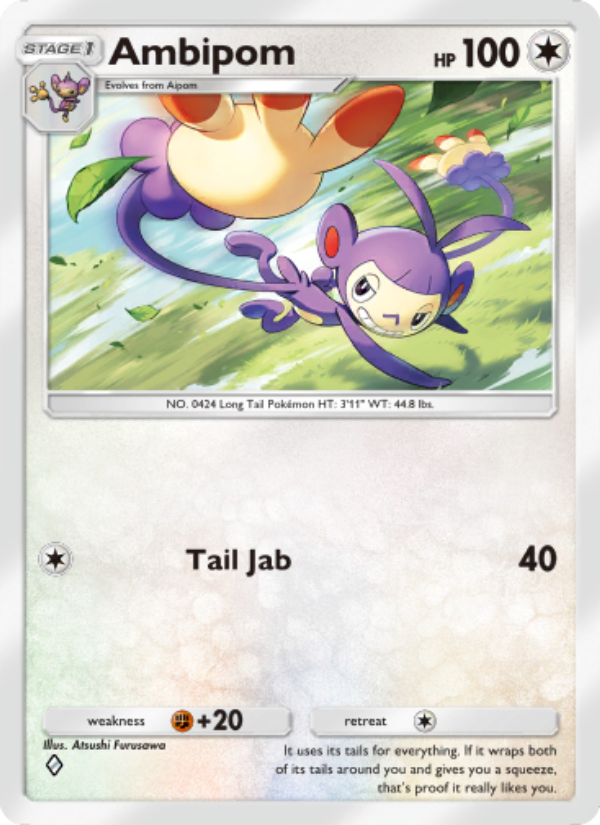 Ambipom 143/241 — Wisdom of Sea and Sky (English Pokémon TCG card)