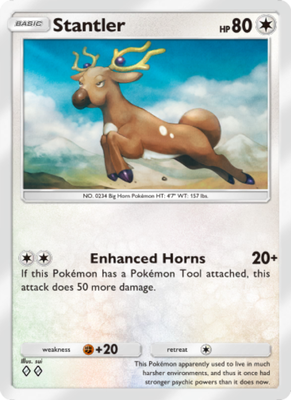 Stantler 147/241 — Wisdom of Sea and Sky (English Pokémon TCG card)