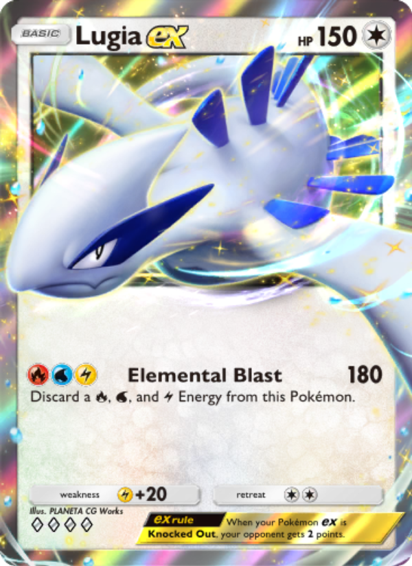 Lugia ex 149/241 — Wisdom of Sea and Sky (English Pokémon TCG card)