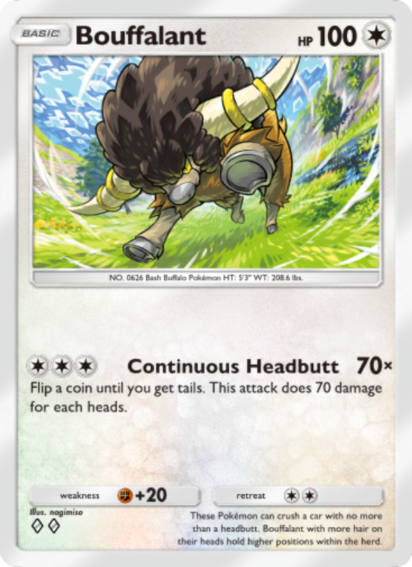 Bouffalant 150/241 — Wisdom of Sea and Sky (English Pokémon TCG card)
