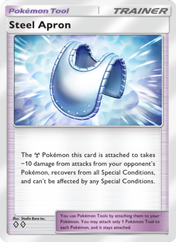 Steel Apron 153/241 — Wisdom of Sea and Sky (English Pokémon TCG card)