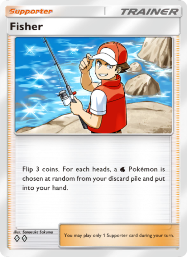 Fisher 159/241 — Wisdom of Sea and Sky (English Pokémon TCG card)