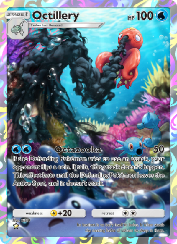 Octillery 169/241 — Wisdom of Sea and Sky (English Pokémon TCG card)