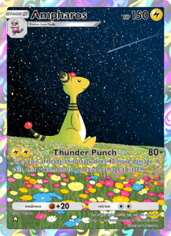Ampharos 172/241 — Wisdom of Sea and Sky (English Pokémon TCG card)