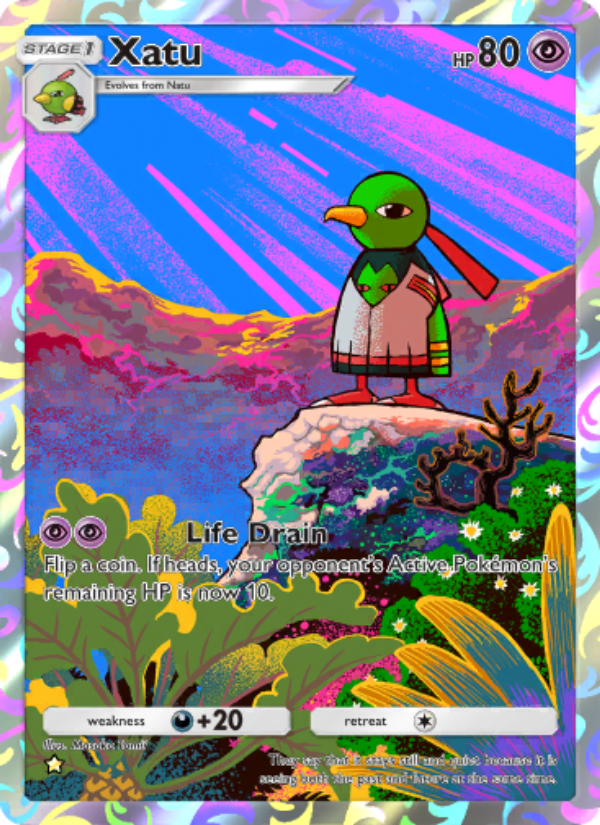 Xatu 174/241 — Wisdom of Sea and Sky (English Pokémon TCG card)