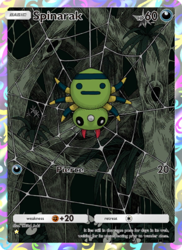 Spinarak 177/241 — Wisdom of Sea and Sky (English Pokémon TCG card)