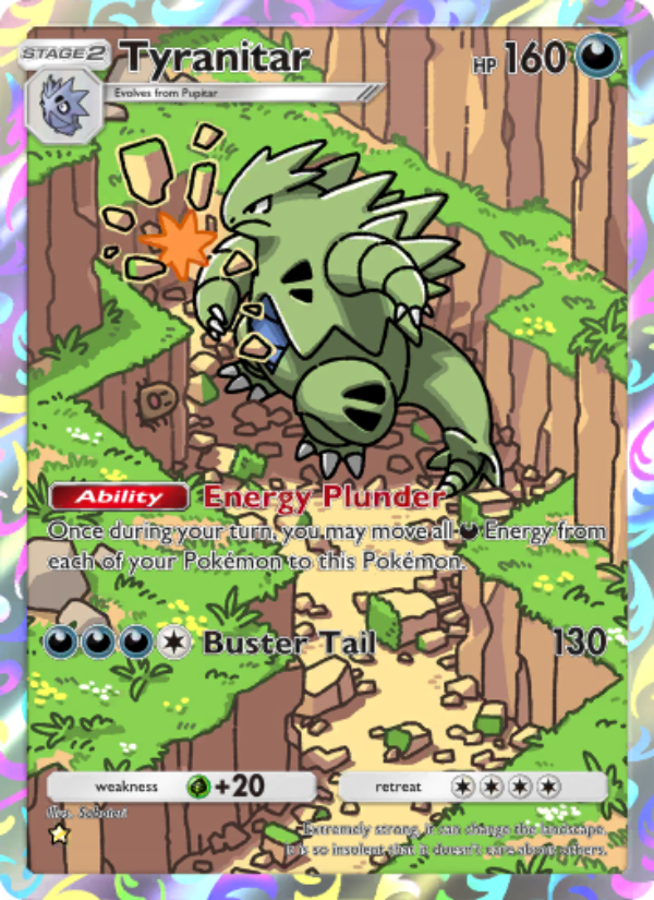 Tyranitar 179/241 — Wisdom of Sea and Sky (English Pokémon TCG card)