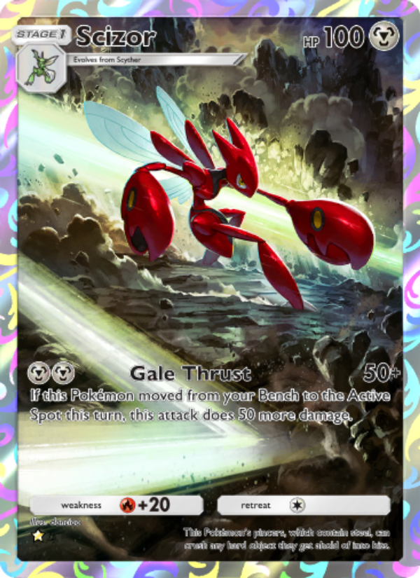 Scizor 180/241 — Wisdom of Sea and Sky (English Pokémon TCG card)