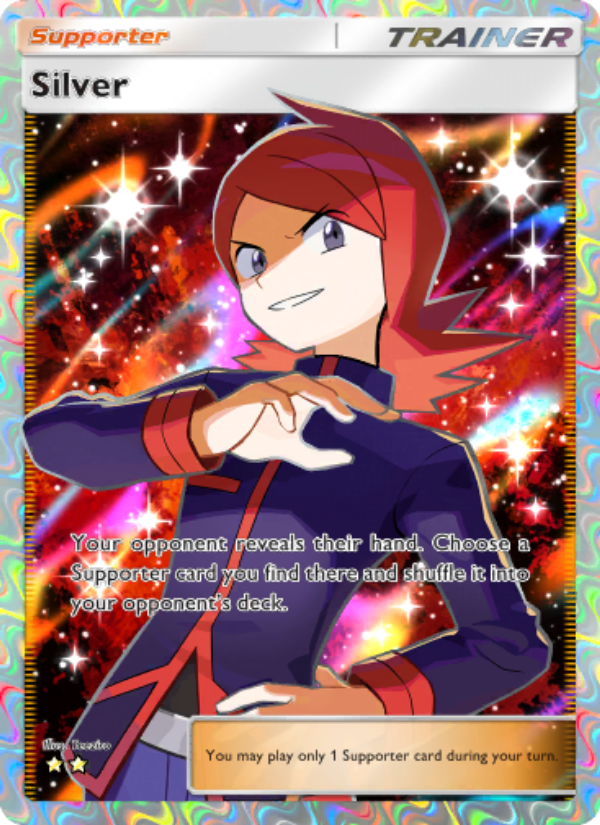 Silver 198/241 — Wisdom of Sea and Sky (English Pokémon TCG card)