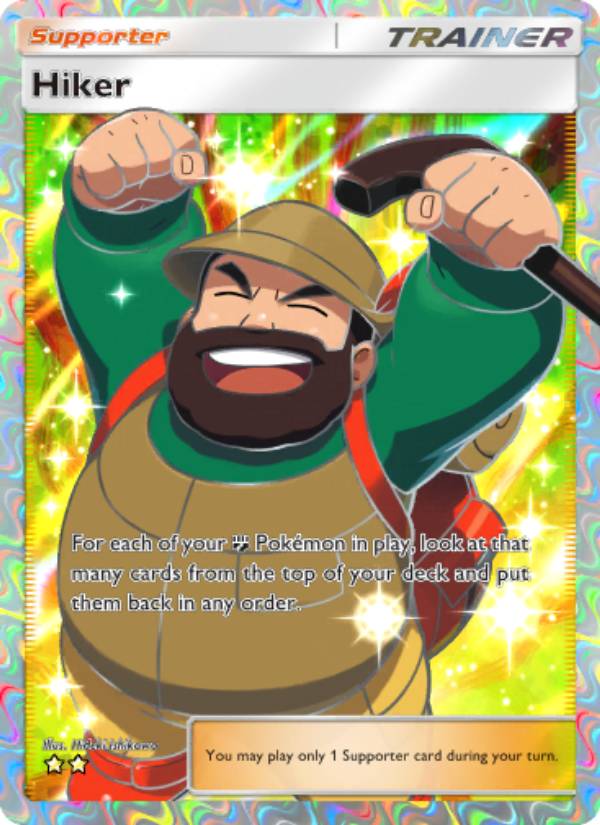 Hiker 201/241 — Wisdom of Sea and Sky (English Pokémon TCG card)