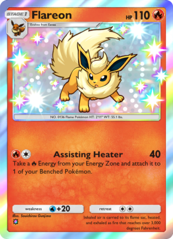 Flareon 213/241 — Wisdom of Sea and Sky (English Pokémon TCG card)
