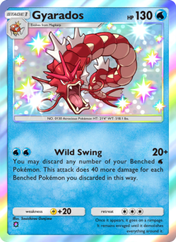 Gyarados 215/241 — Wisdom of Sea and Sky (English Pokémon TCG card)
