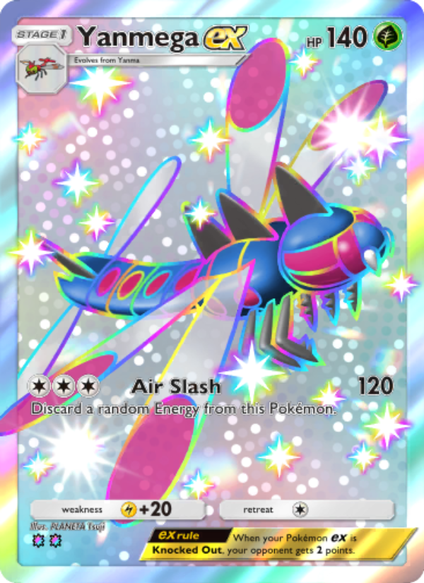 Yanmega ex 232/241 — Wisdom of Sea and Sky (English Pokémon TCG card)