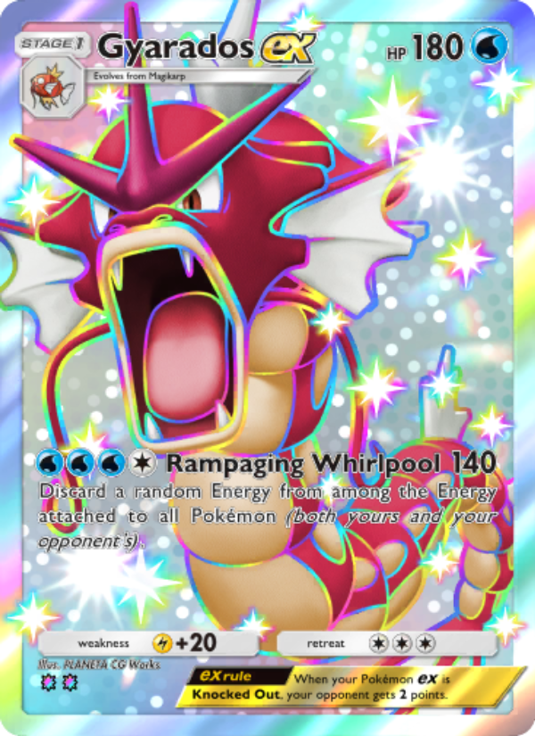 Gyarados ex 234/241 — Wisdom of Sea and Sky (English Pokémon TCG card)