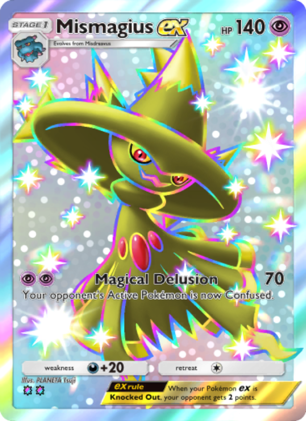 Mismagius ex 237/241 — Wisdom of Sea and Sky (English Pokémon TCG card)