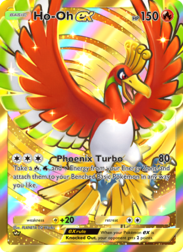 Ho-Oh ex 240/241 — Wisdom of Sea and Sky (English Pokémon TCG card)