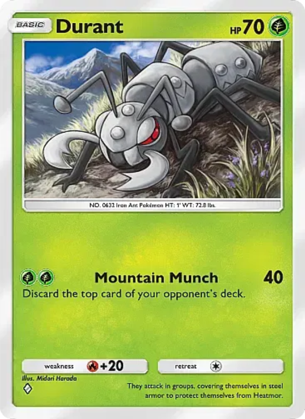 Durant 007/105 — Secluded Springs (English Pokémon TCG card)