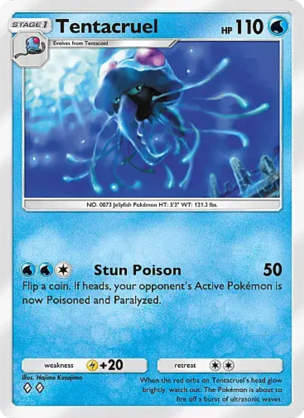 Tentacruel 016/105 — Secluded Springs (English Pokémon TCG card)