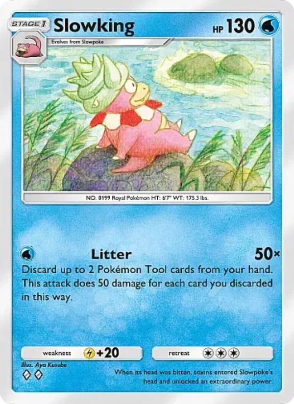 Slowking 018/105 — Secluded Springs (English Pokémon TCG card)