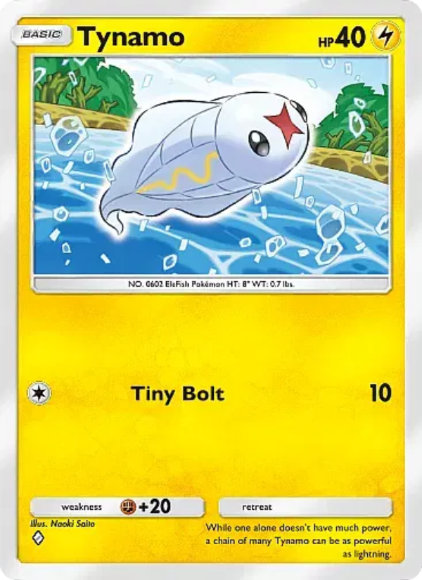 Tynamo 026/105 — Secluded Springs (English Pokémon TCG card)